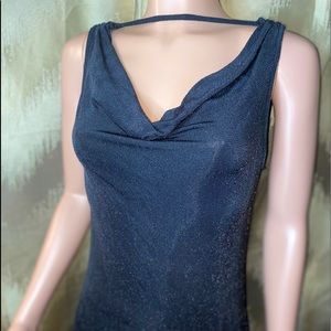 JENNIFER LÓPEZ BLACK TIE DRESSING TOP SIZE ( S )